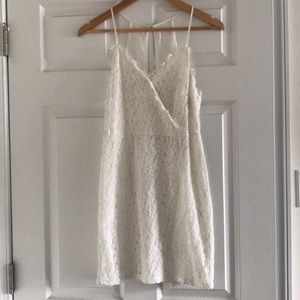 Strappy Lace above the knee dress